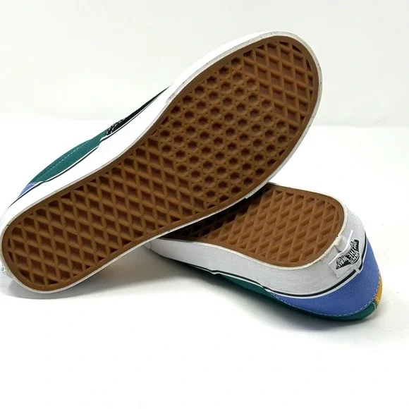 VANS Era Mix & Match - 500714 Black Blue Yellow Green Size 7.5 Men 9.0 Women EUC - Picture 8 of 11